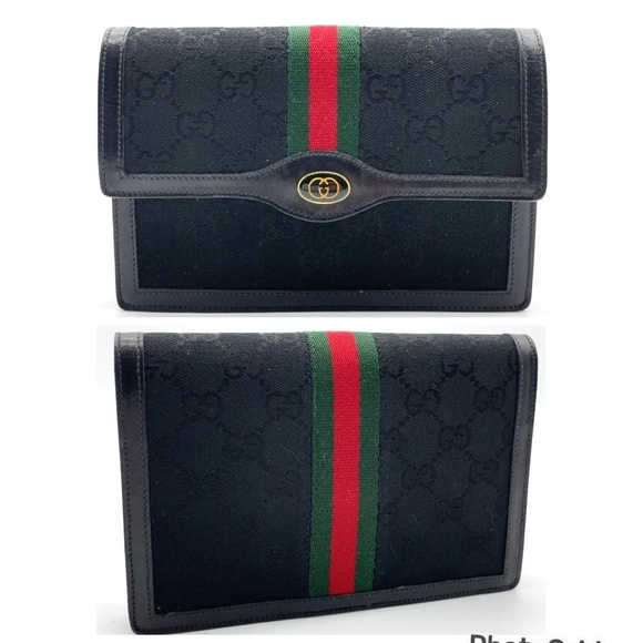 Auth Gucci Sherry Line Wallet to Crossbody/Waist Bag - Picture 4 of 11